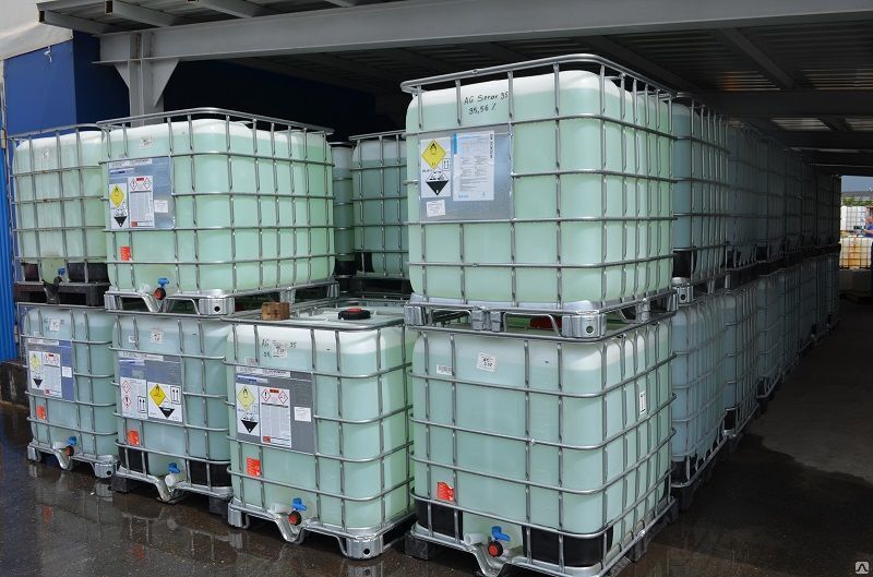 Товар - Кислота азотная Техническая Раствор 5-72% 